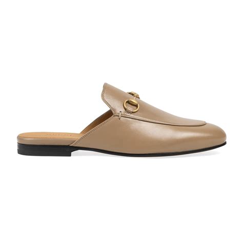 womens brown gucci loafers|gucci backless loafers women.